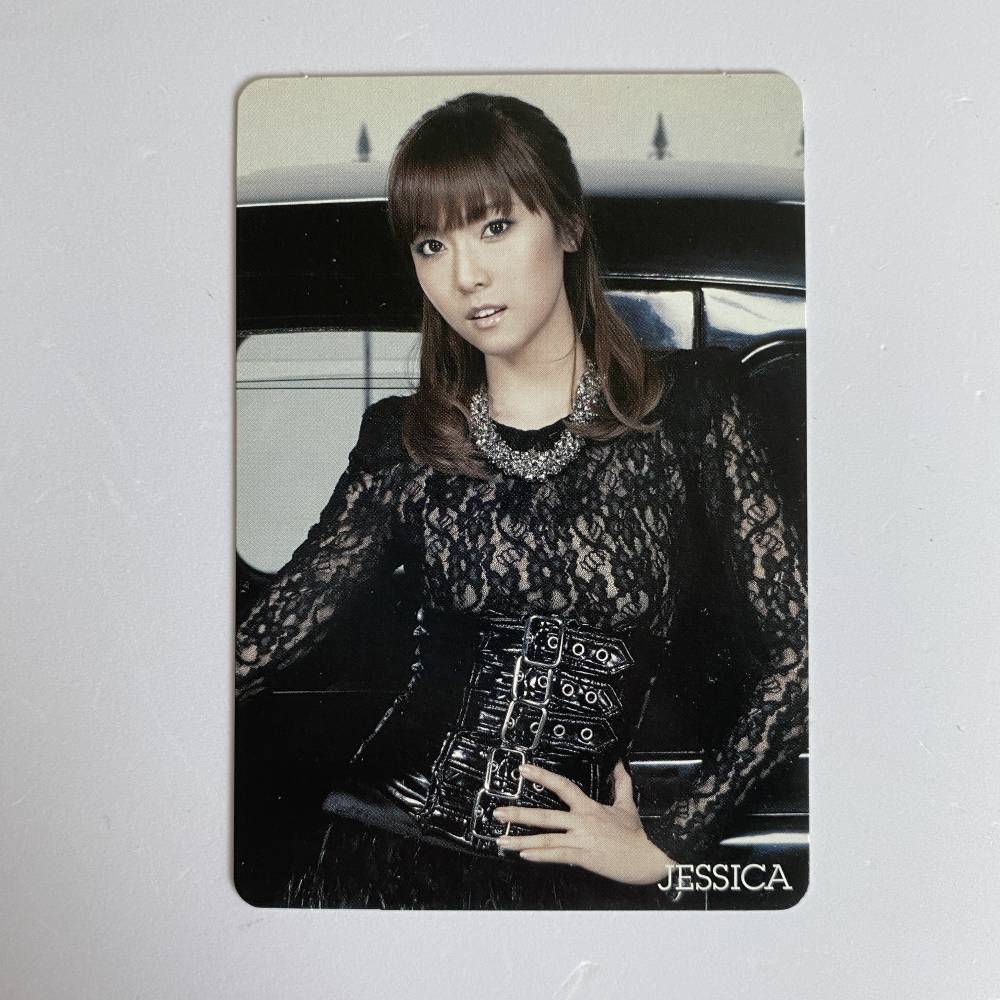 SNSD 'MR TAXI / RUN DEVIL RUN' JAPANESE PHOTOCARD - JESSICA